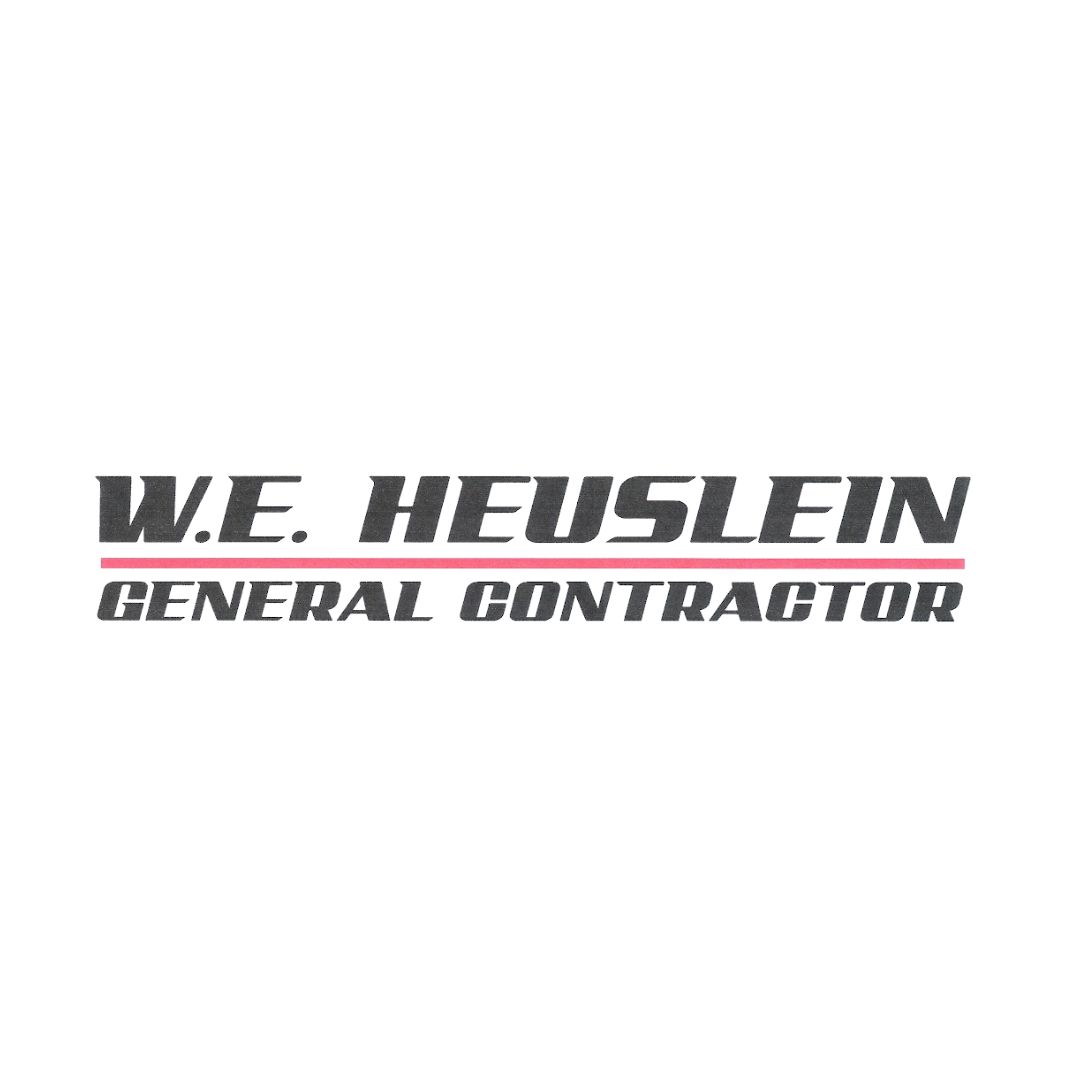 W.E. Heuslein General Contractor Logo